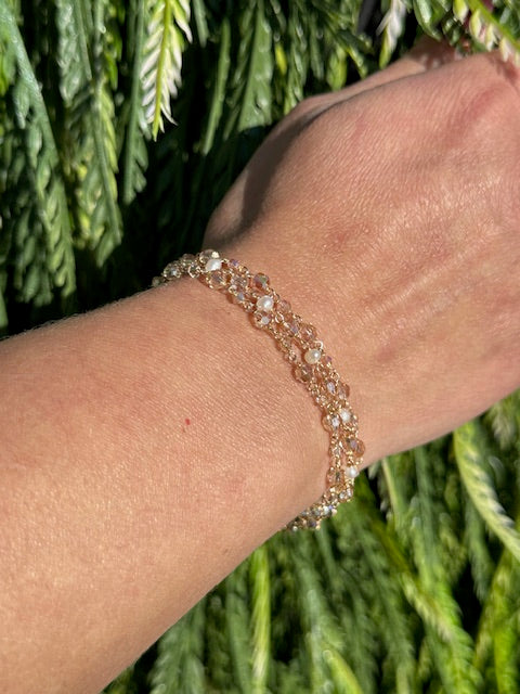 Golden Dawn Bracelet Triple Stack