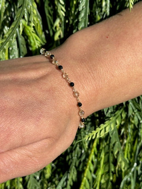 Gold and Spinal Bracelet