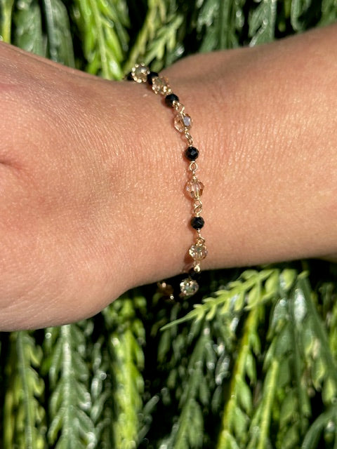 Gold and Spinal Bracelet