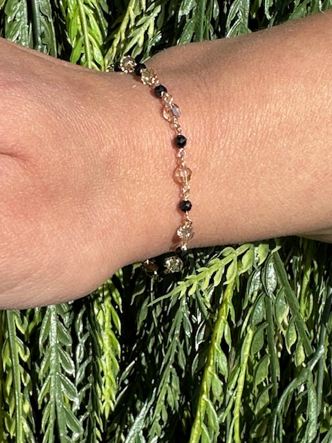 Gold and Spinal Bracelet