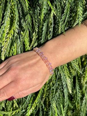 Sunset Shimmer Double Bracelet Stack
