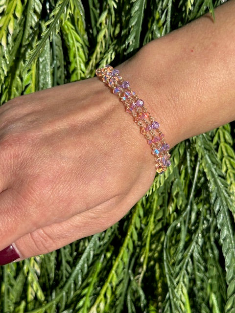 Sunset Shimmer Bracelet Triple Stack