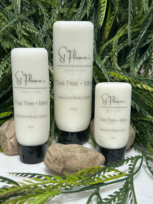 Tea Tree and Mint Hand and Body Cream