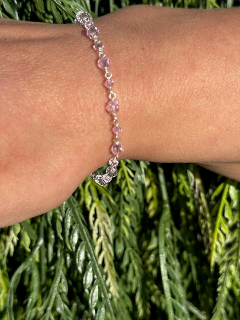 Aurora Shimmer Bracelet Quadruple Stack